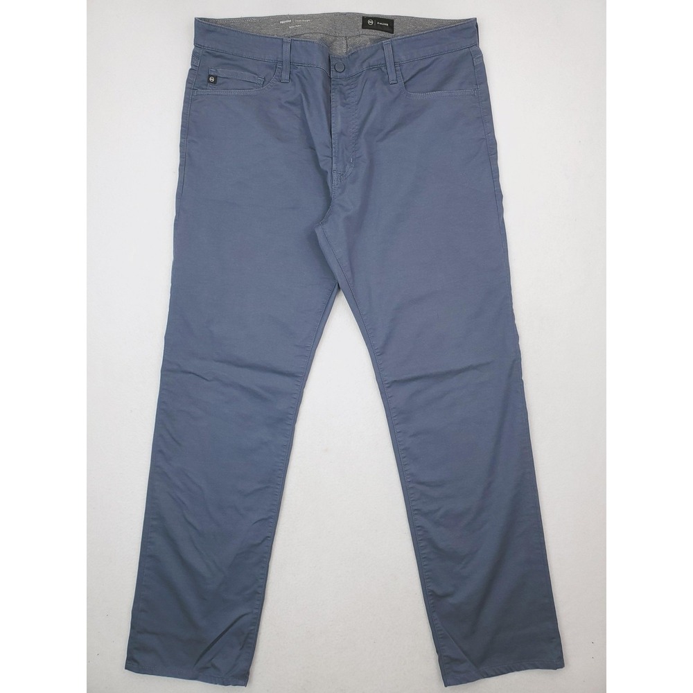 AG Adriano Goldschmied Jeans Mens 38x34 Blue Protege Airluxe Straight Stretch